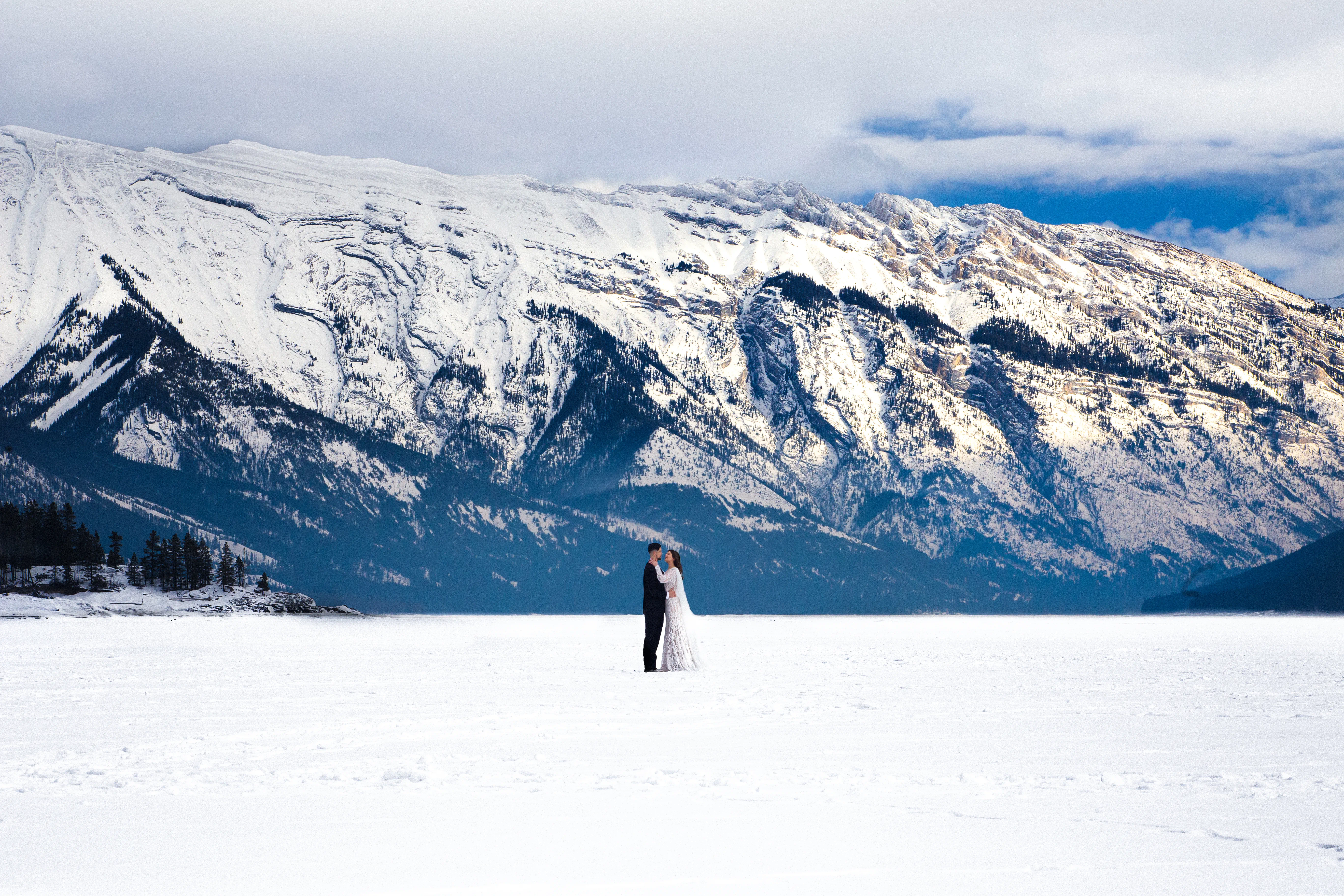 Fotografía editorial de boda - 2. Olivia & Isaac   Banff, CanadÁ